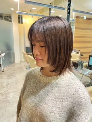 ミディアム ayano 🌱のヘアスタイル