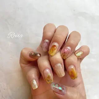 ネイル revia所属・ERI Nailistのネイルデザイン