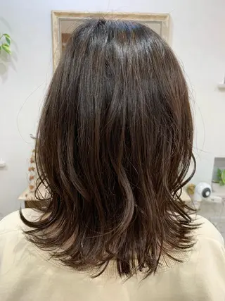 ミディアム 竹田駅/半個室 belle./ベルのヘアスタイル