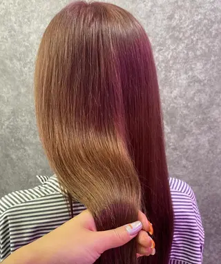 ロング カラー UNDER vr 【アンダーバー】のヘアスタイル