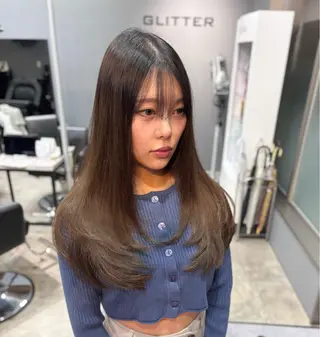 ロング ✂︎GLITTER ✂︎東ヶ崎　湧✂︎のヘアスタイル