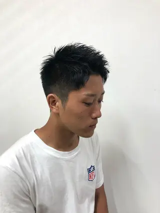 ショート Noisyle 北堀江店所属・プードルパーマ職人 SHUNのヘアスタイル