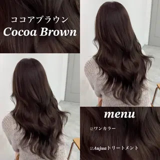 ロング カラー ヘアアレンジ ブリーチなしカラー /ベージュ/安形翔のヘアスタイル