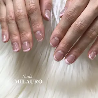 ネイル Nails MILAURO所属・MIYUKI /大人シンプルネイルのネイルデザイン