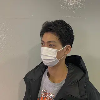 ショート ヘアアレンジ メンズ プレミアムバーバー新宿店所属・新宿駅近！ 💈口コミ多数✨のヘアスタイル