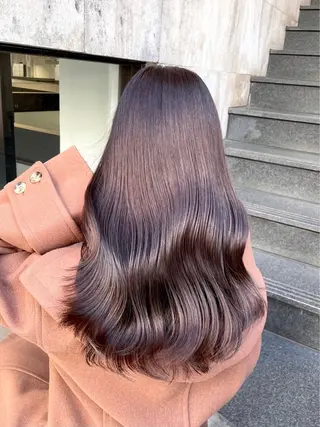 ロング カラー 艶髪/髪質改善/ NATSUKI🍯のヘアスタイル