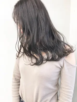 セミロング 小澤大輔 YOLO hairのヘアスタイル