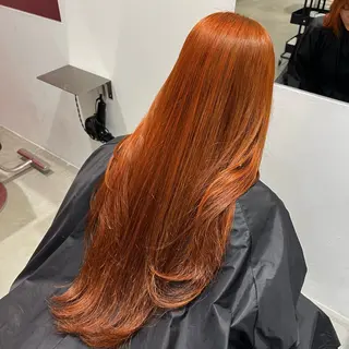 ロング カラー カラーモデル募集 /鮫島 丈のヘアスタイル