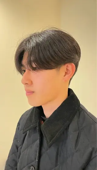 メンズ 韓国レイヤーカット/ ハイトーン/マアヤのヘアスタイル