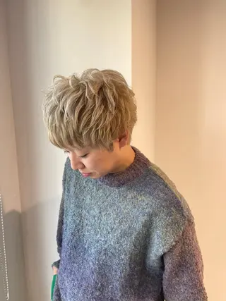 カラー メンズ 髪質改善カラー🪡✨ レイヤー/ rinaのヘアスタイル