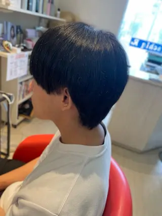 ミディアム lachiq R+ カイトのヘアスタイル