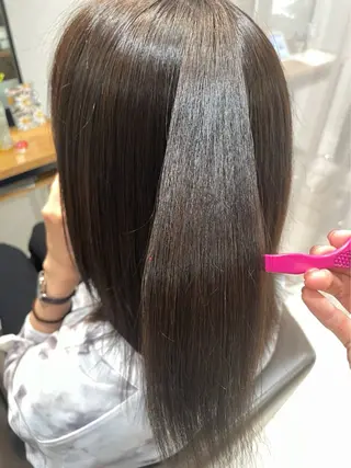 ミディアム NANAHO 湘南台美容室のヘアスタイル