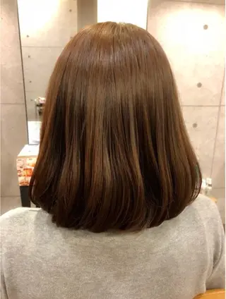 セミロング mio .mu-se 藤ヶ丘のヘアスタイル