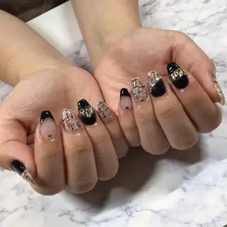 ミディアム ネイル 西院eye fallonのマツエク・マツパデザイン