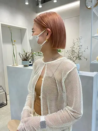 ショート 津葉井 麗奈のヘアスタイル