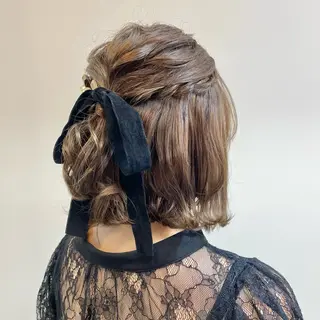 ミディアム Riru🍒レイヤー 透明感カラー🍒のヘアスタイル