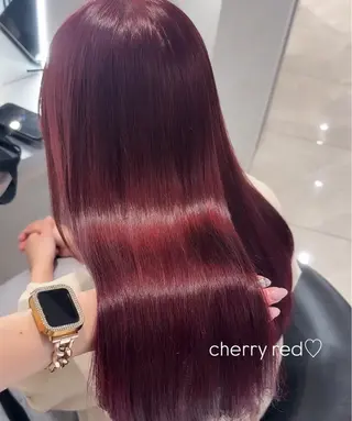 ロング ハイトーン/ミルク ティー🤍reinaのヘアスタイル