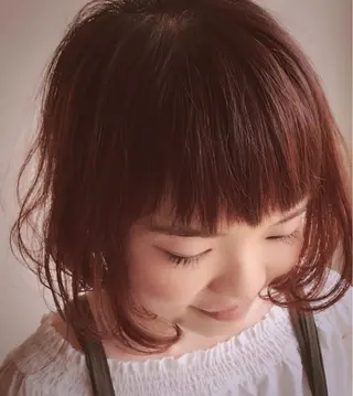 ミディアム ✨白髪ぼかし 🍀MINAKO☆のヘアスタイル