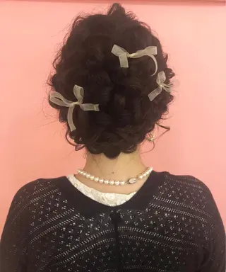 ロング ヘアアレンジ RUMéL 🌙YUIのマツエク・マツパデザイン