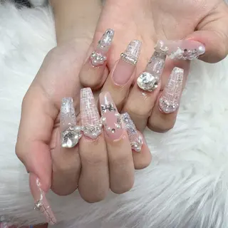 ネイル 🎀 Lemode ワンホンネイル🎀のネイルデザイン