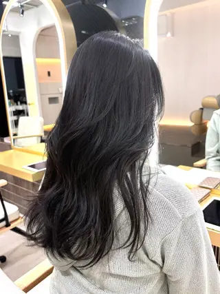 ロング i.+odori所属・‎🤍Miu‎🤍 レイヤーカット‎🤍のヘアスタイル