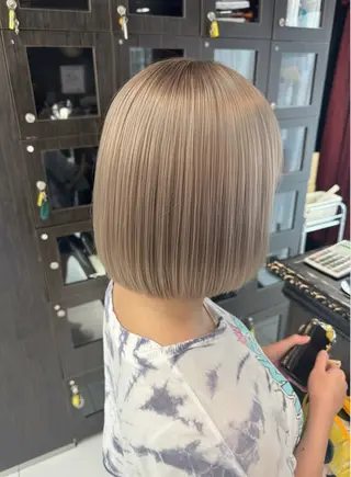 カラー ブリーチモデル募集中 🐼HARUKA🐼のヘアスタイル