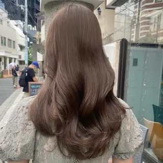ロング 韓国レイヤー/透明感 カラー🦋mioのヘアスタイル