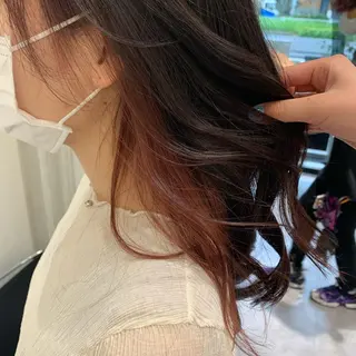 カラー 宮下 志織のヘアスタイル