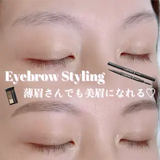 アイブロウ WHITEEYE堺東 店長/藁粥　明の眉毛・アイブロウイメージ