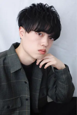 ショート メンズ 佐藤 魁人のヘアスタイル