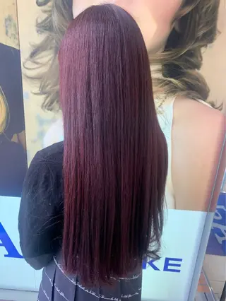 ロング カラー 荒井 海音のヘアスタイル
