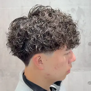 ショート パーマ ヘアアレンジ メンズ ✂️パーマ職人✂️ 相模大野/カラー◎のヘアスタイル