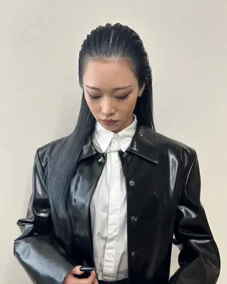 ロング カラー rocks by Mag所属・青木未羽 松本市美容室のヘアスタイル