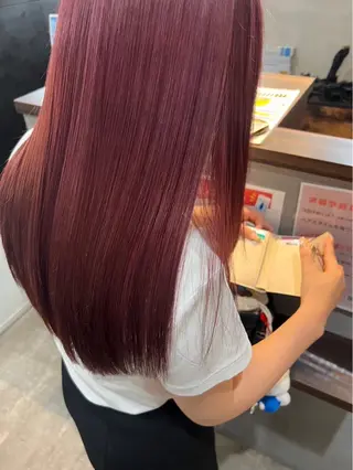 ロング RIENS Xrea nanamiのヘアスタイル