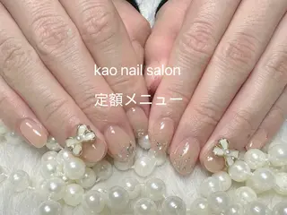 ネイル kao nail マグネット/長さだしのネイルデザイン