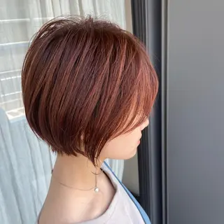 ショート 峯 志帆のヘアスタイル