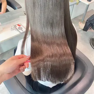 ロング カラー 透明感カラー🤍技術 モデル募集/池袋🤍のヘアスタイル