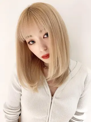 ミディアム 美容歴20年美髪特化 SerA代表森のヘアスタイル