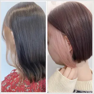 ミディアム カラー 竹内ケンゴ🇰🇷 EIGHT藤沢のヘアスタイル