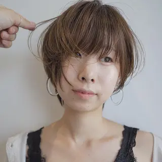 ショート kitagawa mayuのヘアスタイル