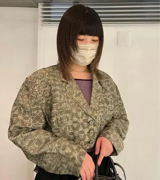 セミロング chiharu ボブ/レイヤーのヘアスタイル