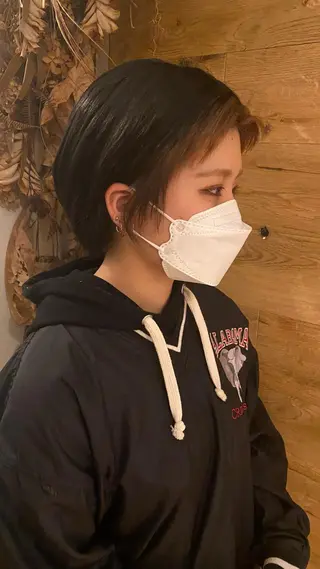 ショート RURI韓国ボブ 🇰🇷タッセルボブのヘアスタイル