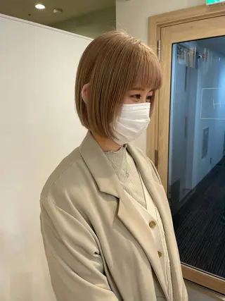 ショート 大迫 江梨のヘアスタイル