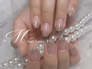 ネイル ワンホンチークネイル パラジェル取扱💕ヨのネイルデザイン