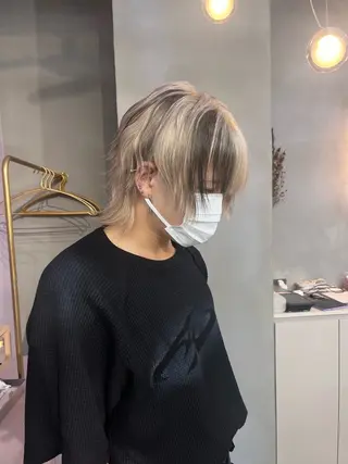 ミディアム qulim hair所属・赤座 早紀【qulim】のヘアスタイル