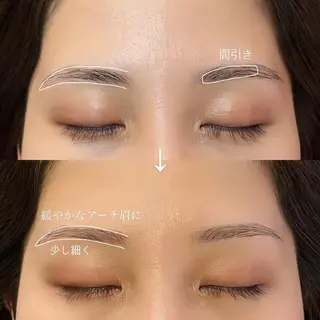 アイブロウ seReno eyebrow&eyelash目黒本店所属・seReno KOHAKUの眉毛・アイブロウイメージ
