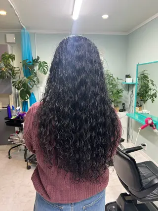 ロング パーマ ビューティサロン 月麗(ルナ)のヘアスタイル