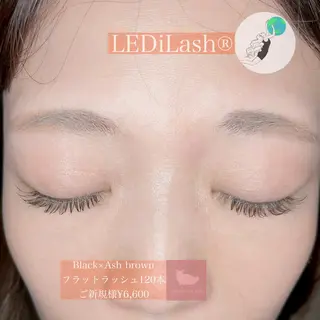 マツエク・マツパ 1ヶ月後も半分残る 高持続LEDエクステのマツエク・マツパデザイン