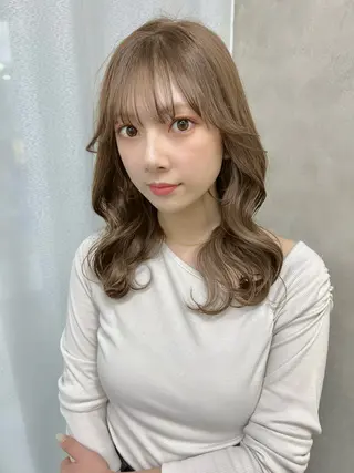 カラー モテ愛されハイトーン 🎀🫧Richiのヘアスタイル