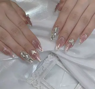 ネイル 長さ出し専門パーツ jenniferのネイルデザイン